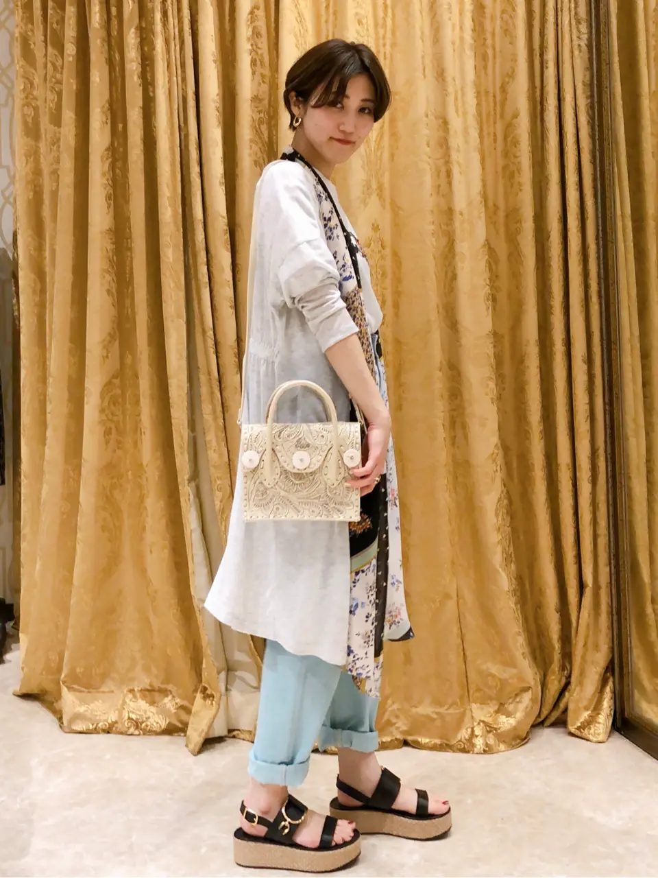 GRACE CONTINENTAL A.FUKUDA コーディネート画像