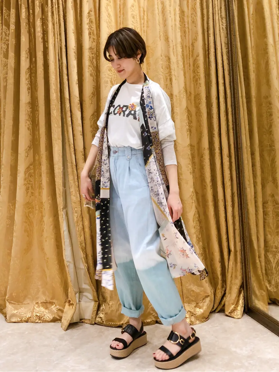 GRACE CONTINENTAL A.FUKUDA コーディネート画像