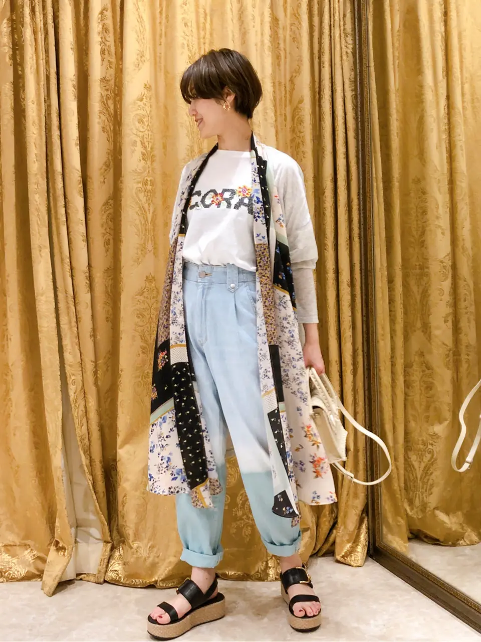 GRACE CONTINENTAL A.FUKUDA コーディネート画像