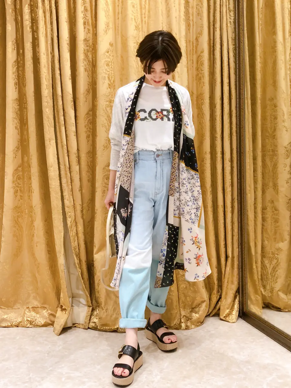 GRACE CONTINENTAL A.FUKUDA コーディネート画像