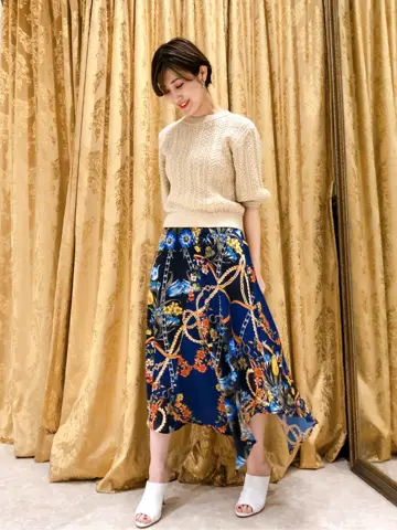 GRACE CONTINENTAL A.FUKUDA コーディネート画像