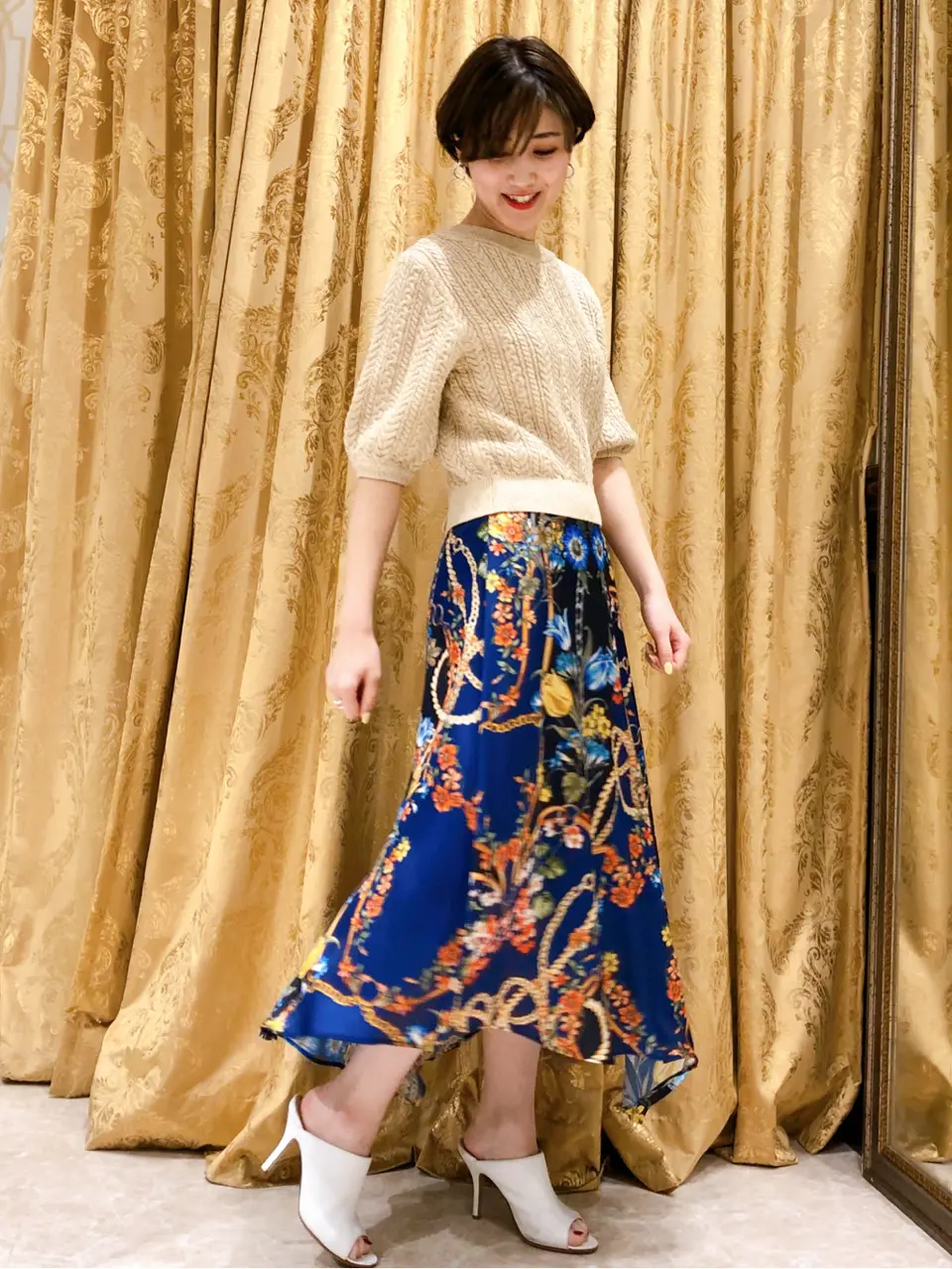 GRACE CONTINENTAL A.FUKUDA コーディネート画像