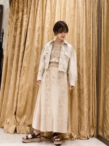 GRACE CONTINENTAL A.FUKUDA コーディネート画像