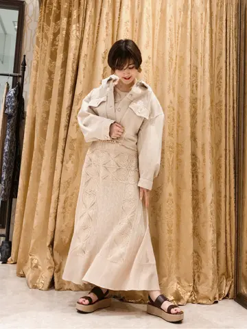 GRACE CONTINENTAL A.FUKUDA コーディネート画像