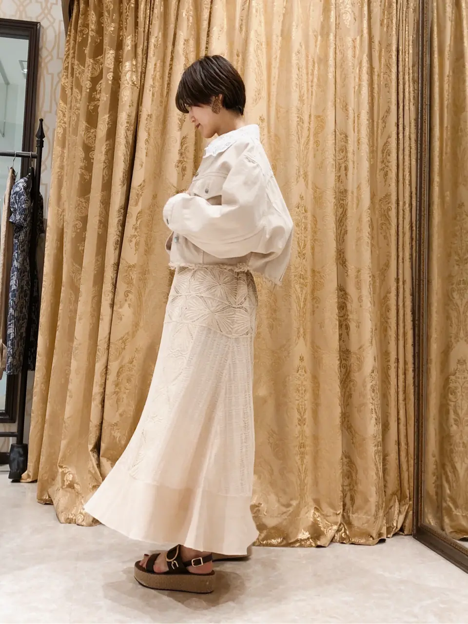 GRACE CONTINENTAL A.FUKUDA コーディネート画像