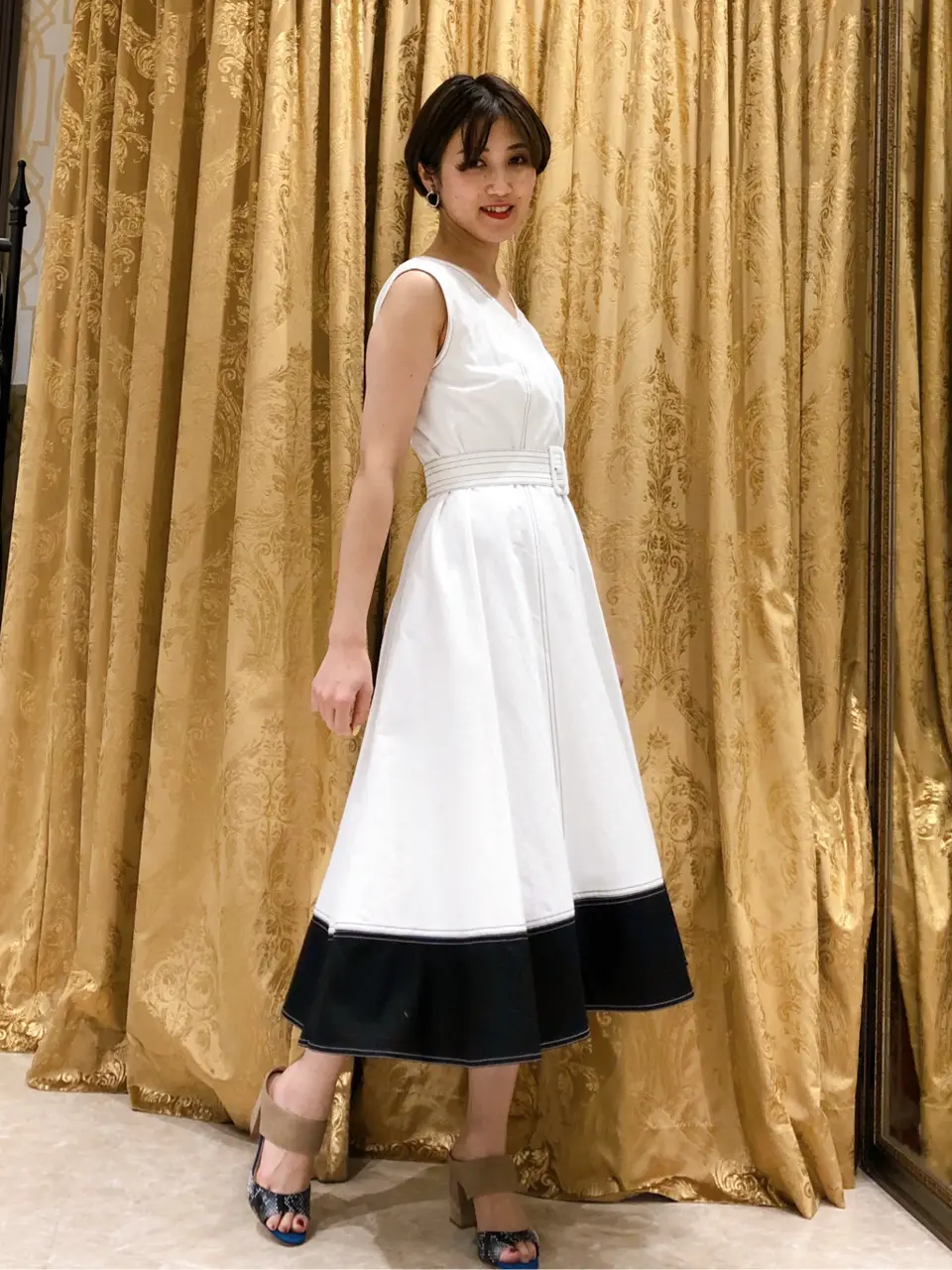 GRACE CONTINENTAL A.FUKUDA コーディネート画像