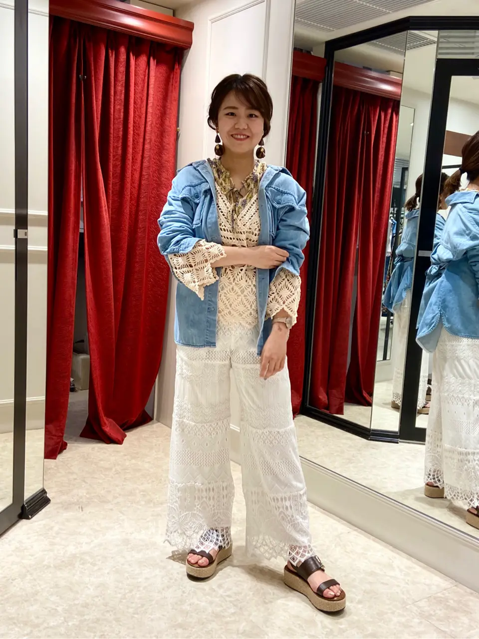 GRACE CONTINENTAL Yume コーディネート画像