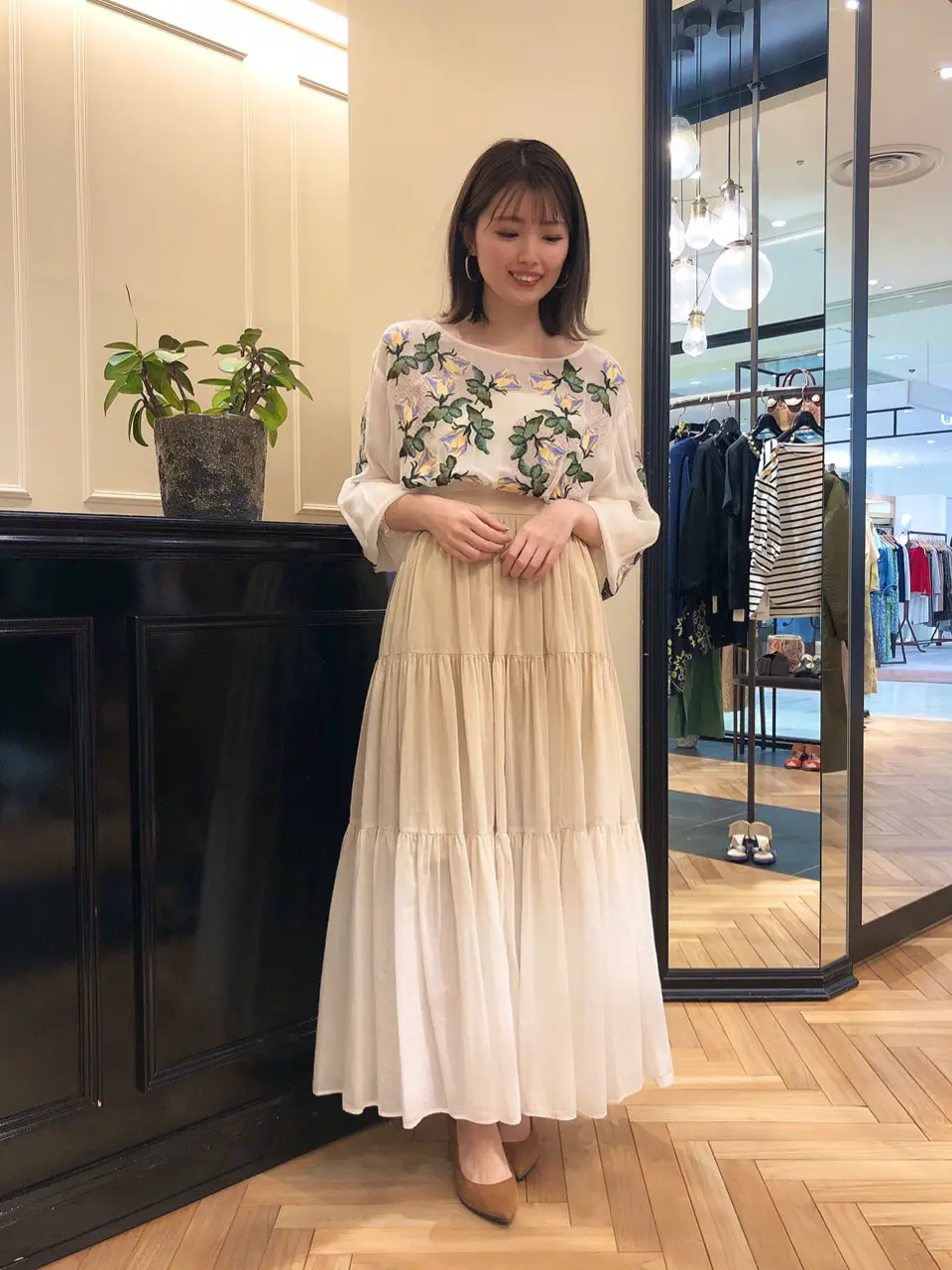 GRACE CONTINENTAL minami コーディネート画像