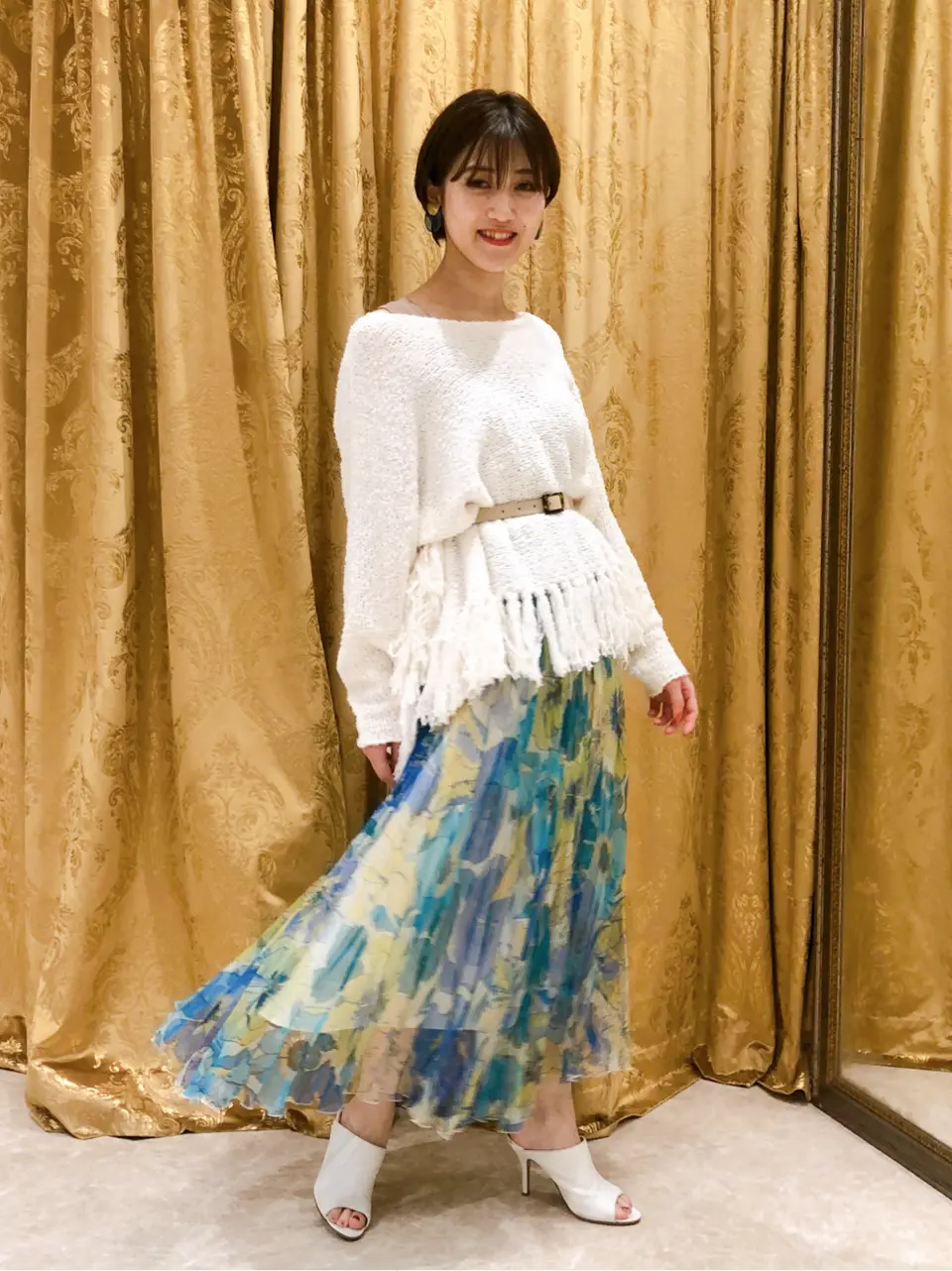 GRACE CONTINENTAL A.FUKUDA コーディネート画像