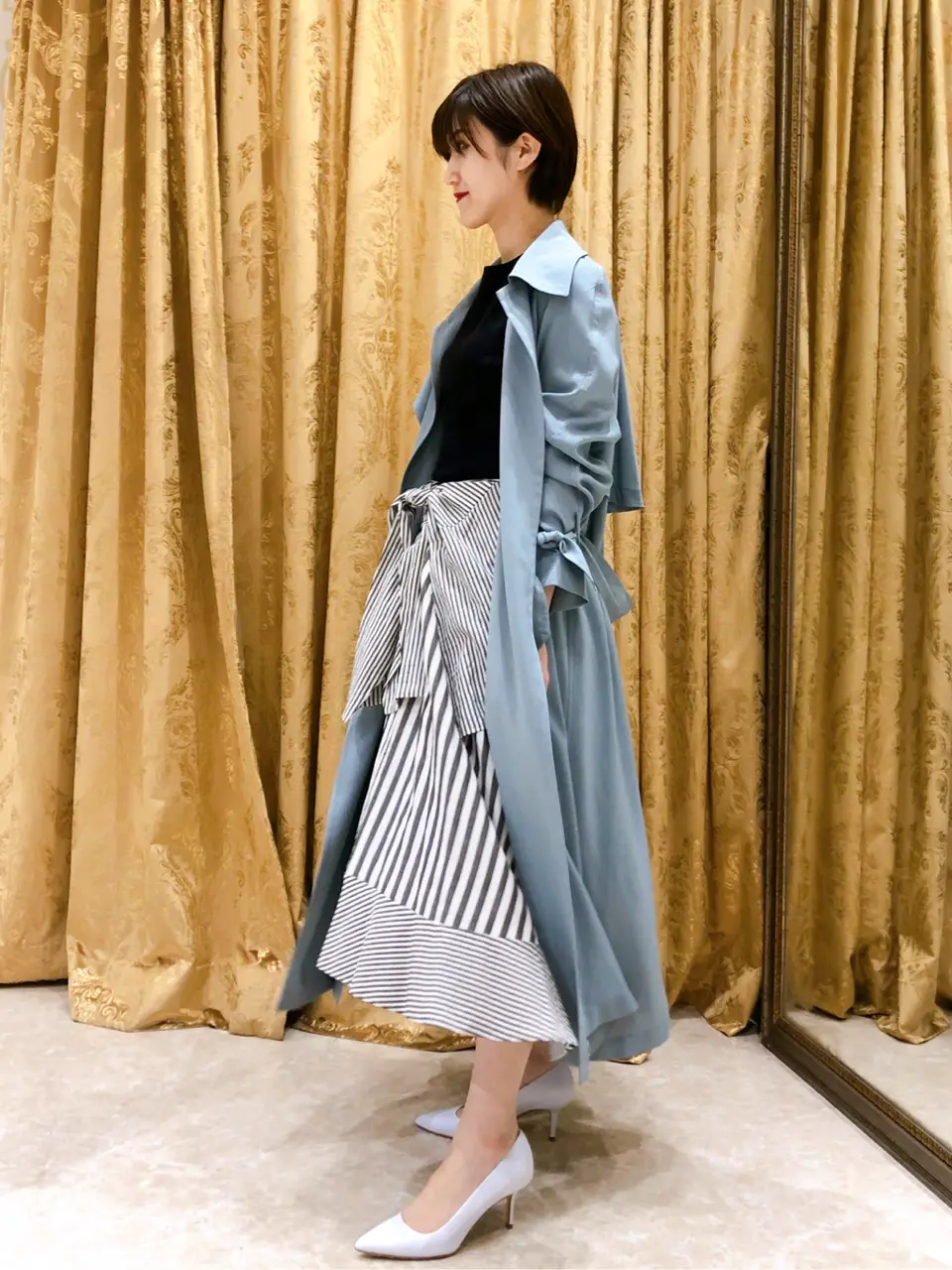 GRACE CONTINENTAL A.FUKUDA コーディネート画像