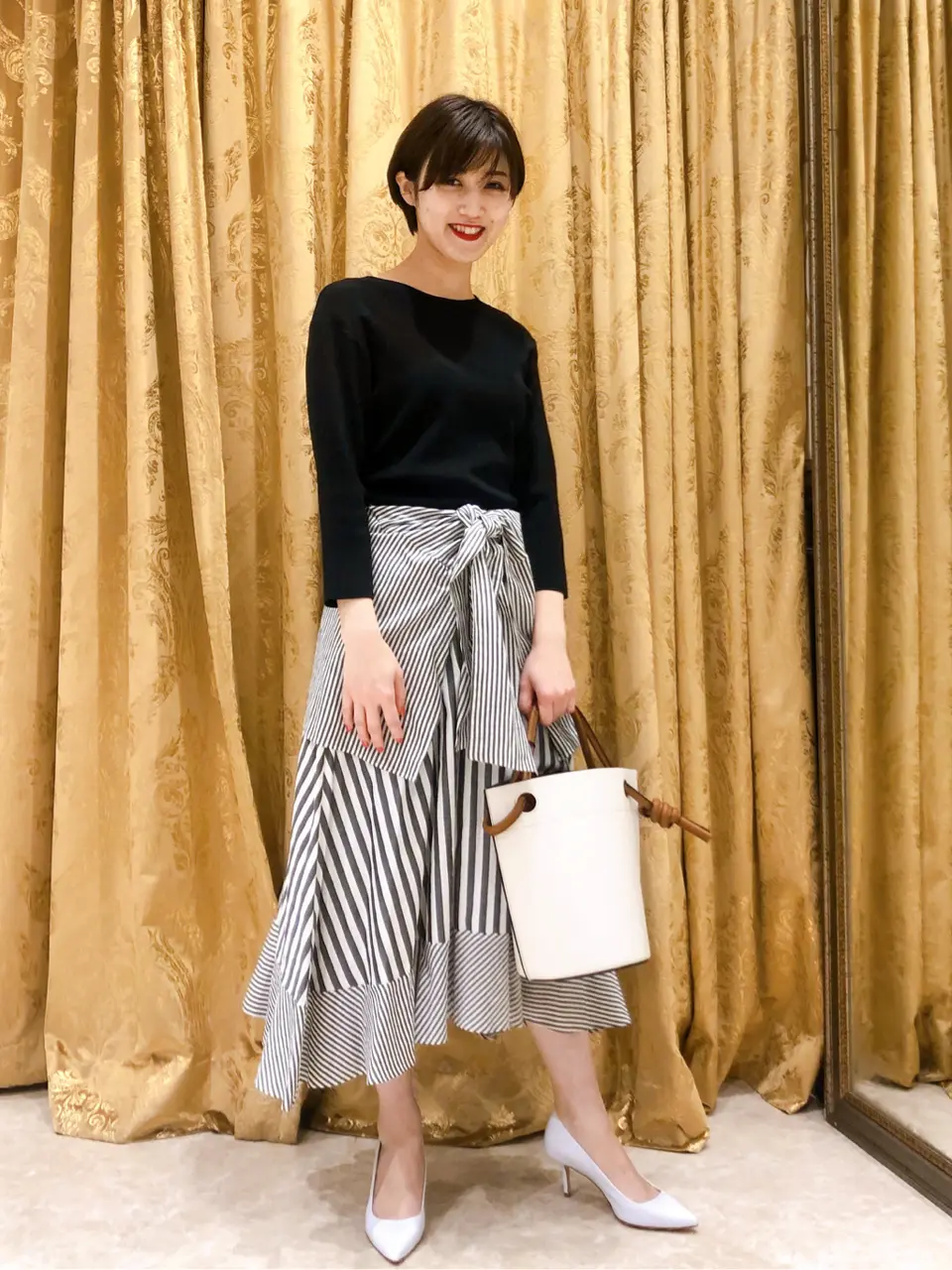 GRACE CONTINENTAL A.FUKUDA コーディネート画像