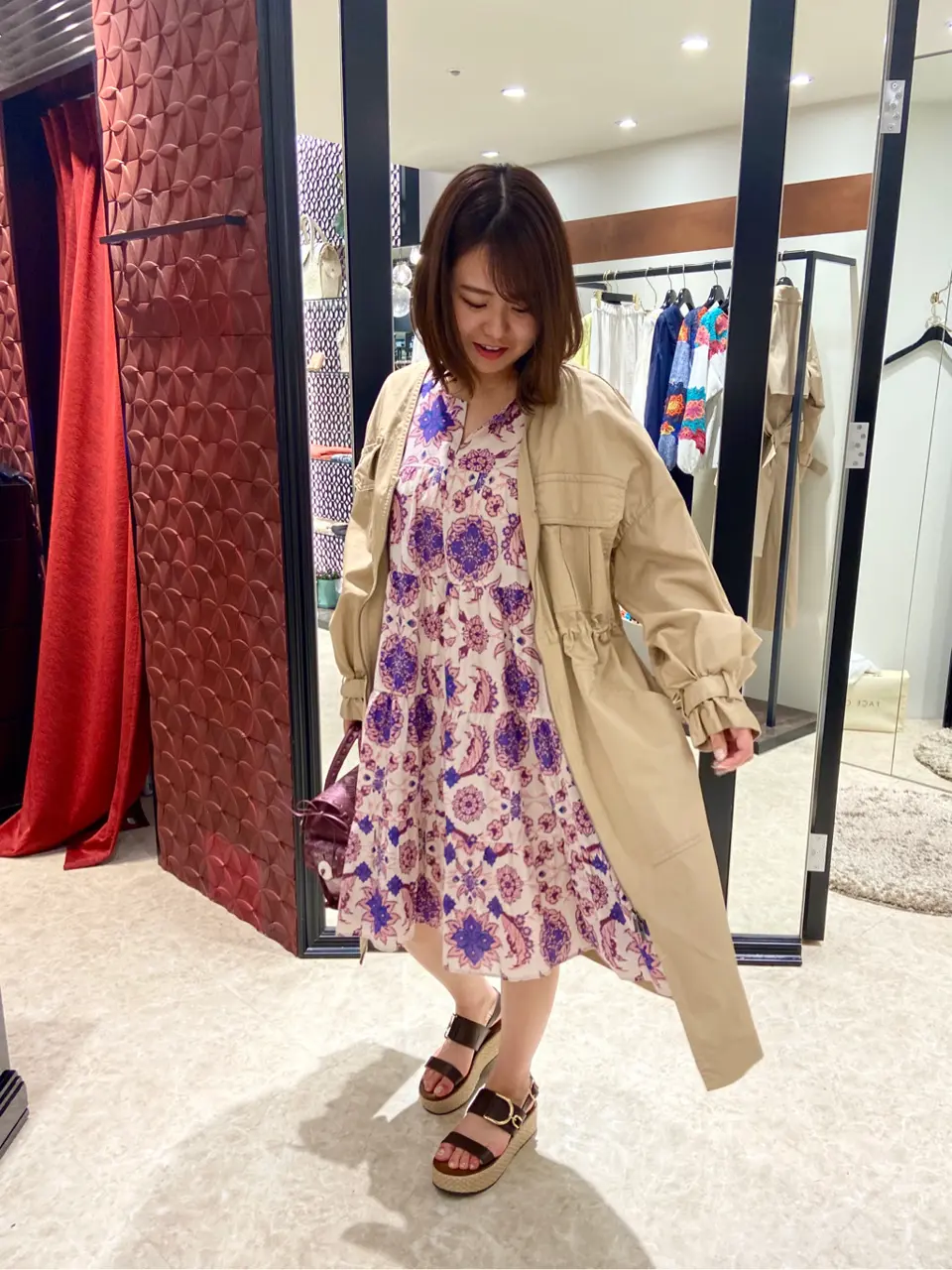 GRACE CONTINENTAL Yume コーディネート画像