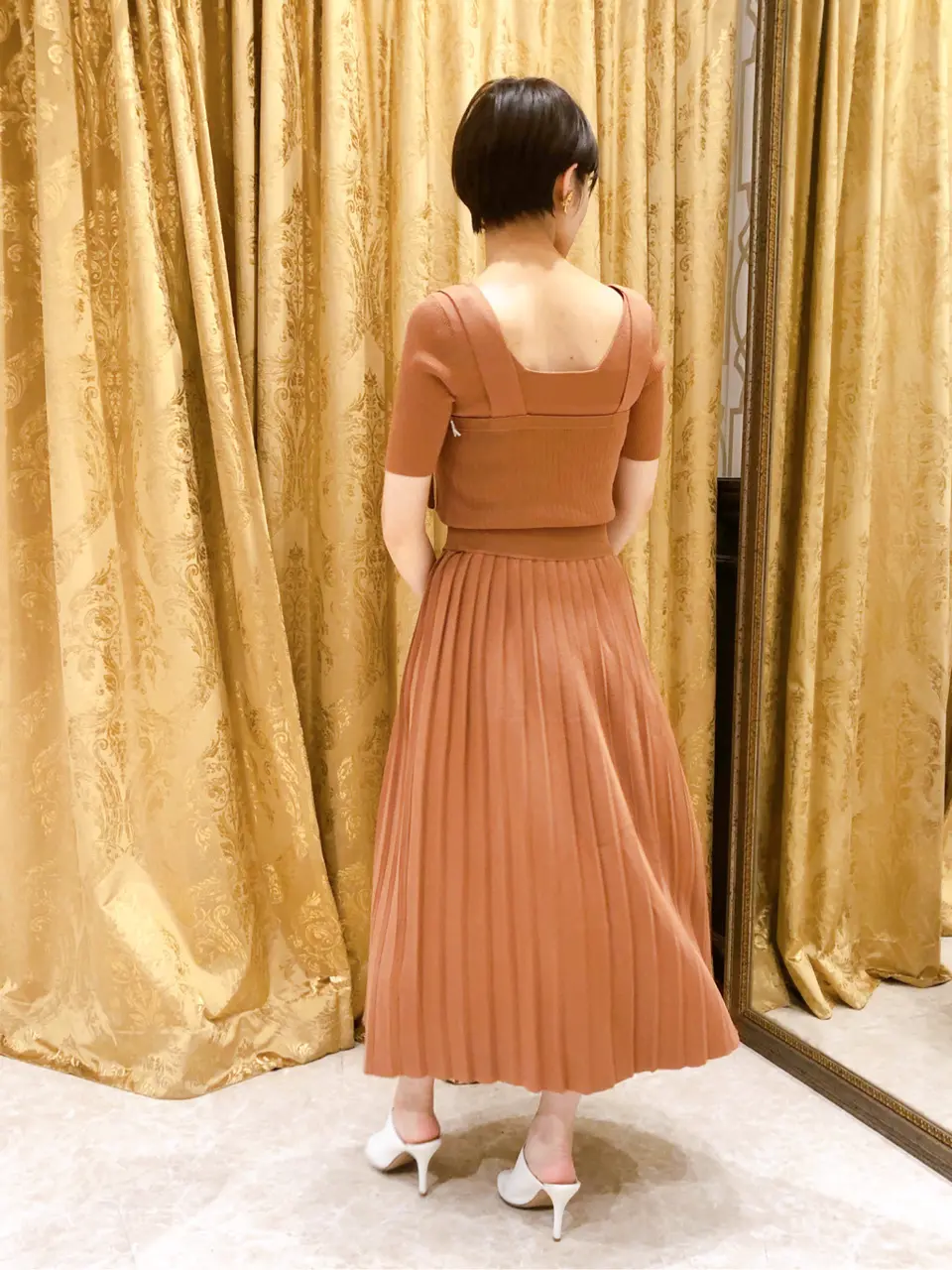 GRACE CONTINENTAL A.FUKUDA コーディネート画像