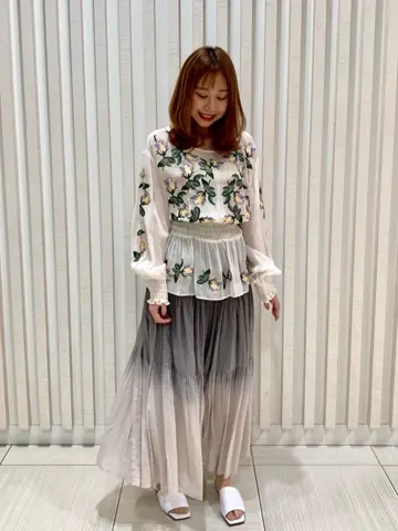 GRACE CONTINENTAL mai コーディネート画像