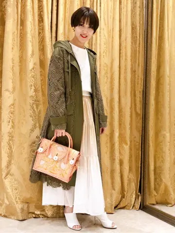 GRACE CONTINENTAL A.FUKUDA コーディネート画像