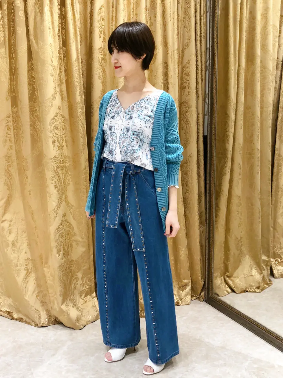 GRACE CONTINENTAL A.FUKUDA コーディネート画像