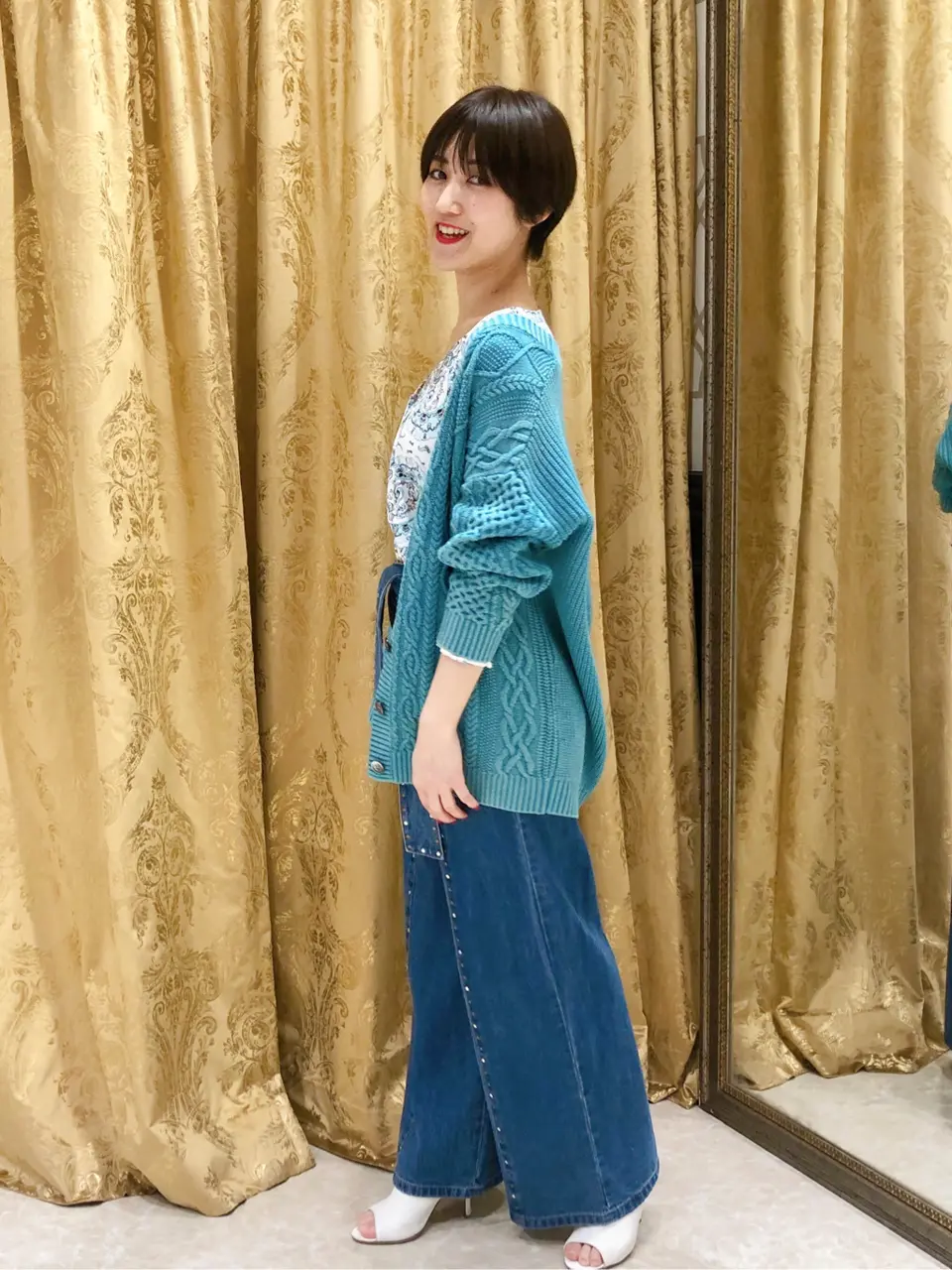 GRACE CONTINENTAL A.FUKUDA コーディネート画像