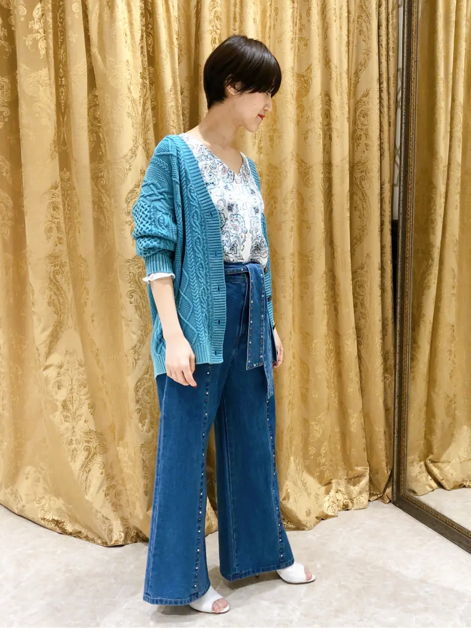 GRACE CONTINENTAL A.FUKUDA コーディネート画像