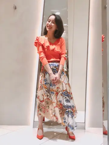 GRACE CONTINENTAL okunaka_desu コーディネート画像