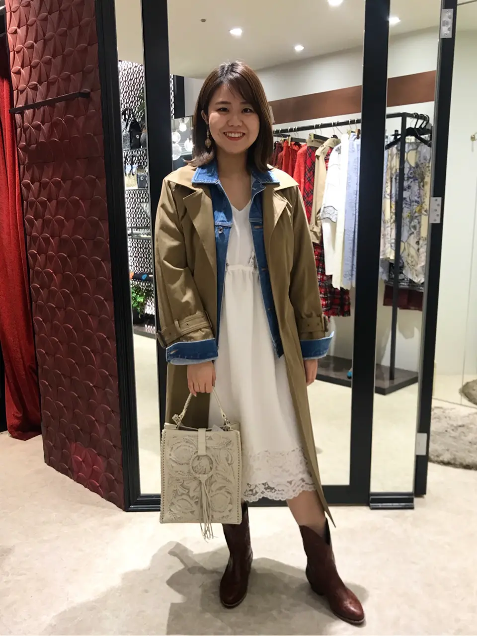 GRACE CONTINENTAL Yume コーディネート画像