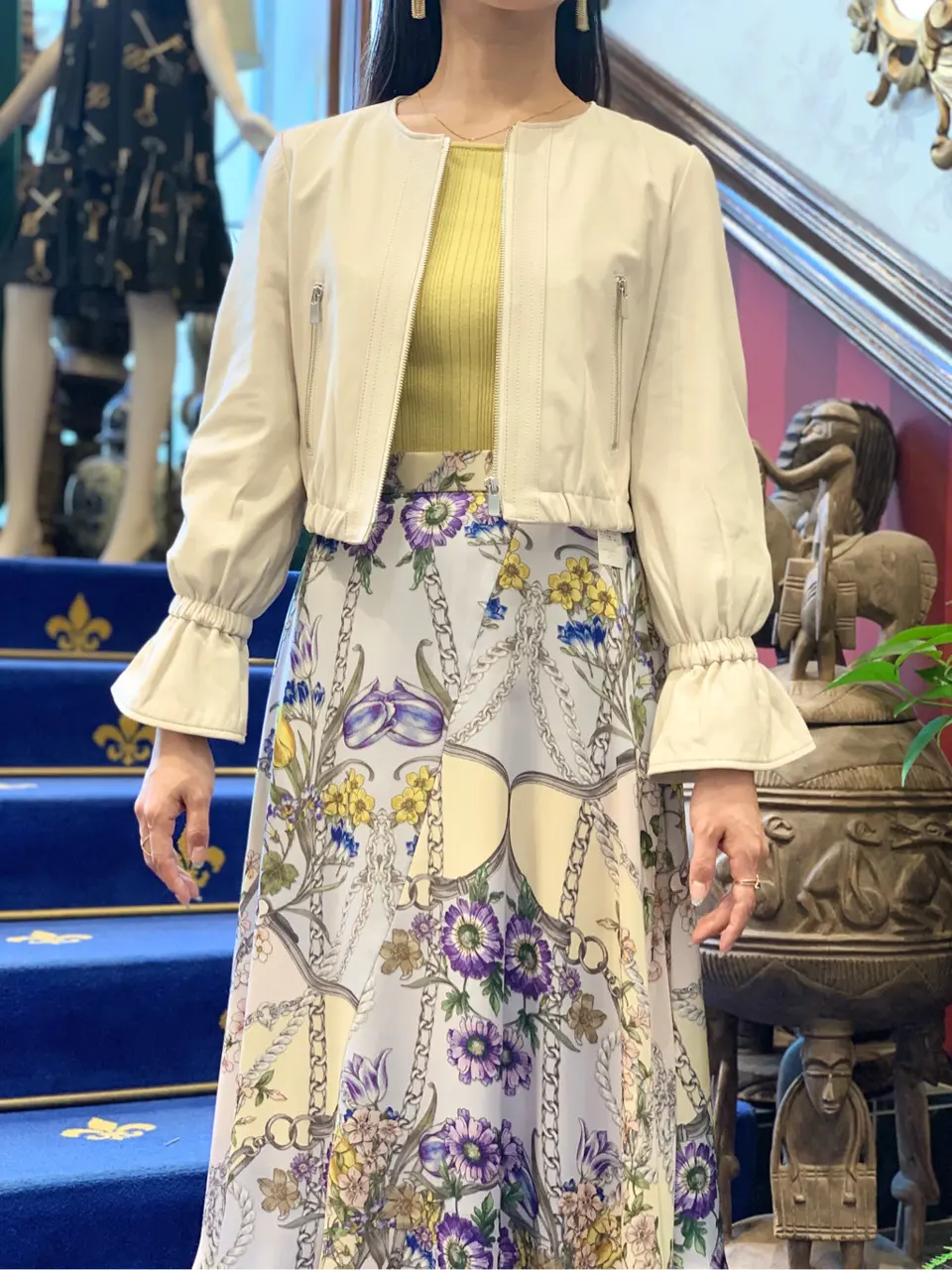 GRACE CONTINENTAL 小笠原　春菜 コーディネート画像