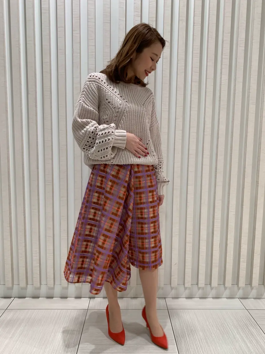 GRACE CONTINENTAL mai コーディネート画像