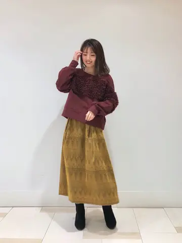 GRACE CONTINENTAL minami コーディネート画像