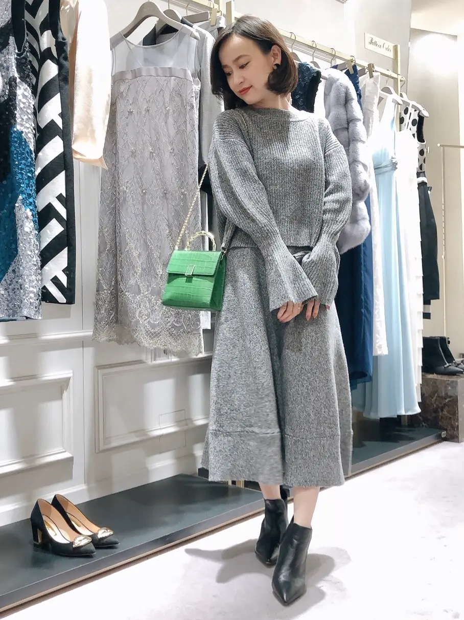 GRACE CONTINENTAL okunaka_desu コーディネート画像