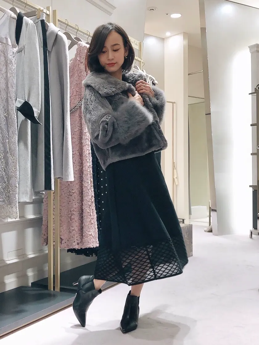 GRACE CONTINENTAL okunaka_desu コーディネート画像