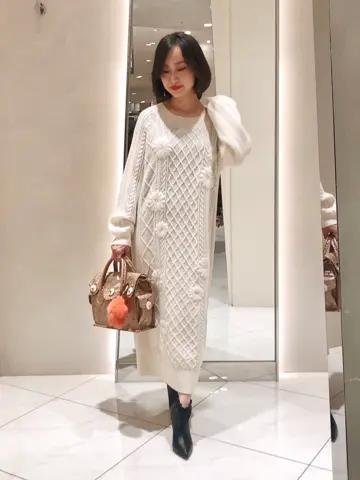 GRACE CONTINENTAL okunaka_desu コーディネート画像