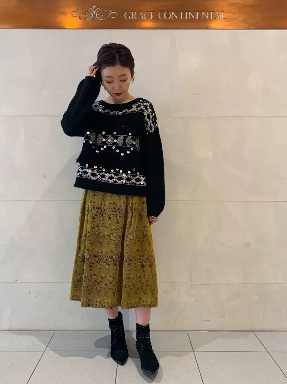 GRACE CONTINENTAL Arichi コーディネート画像