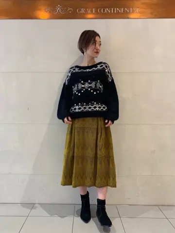 GRACE CONTINENTAL Arichi コーディネート画像