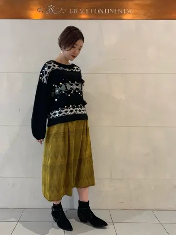 GRACE CONTINENTAL Arichi コーディネート画像