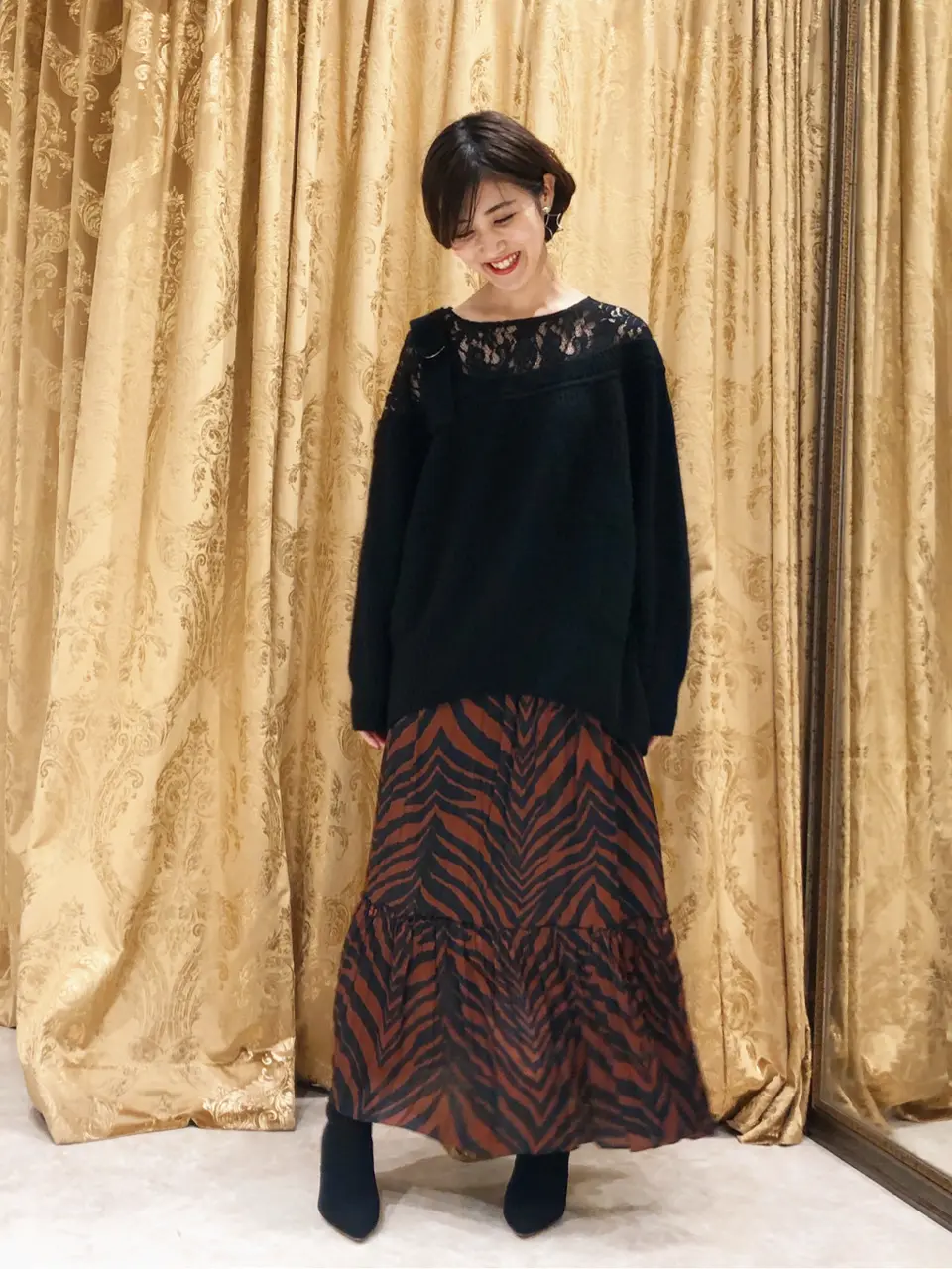 GRACE CONTINENTAL A.FUKUDA コーディネート画像