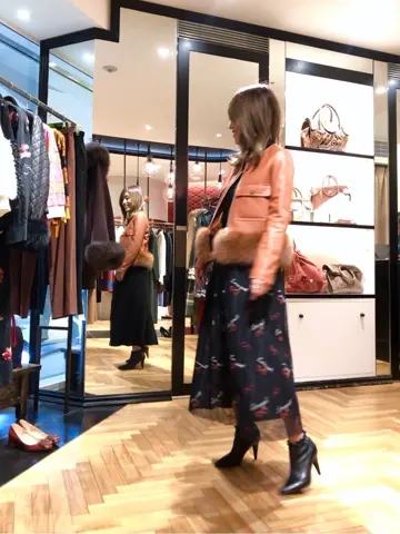 GRACE CONTINENTAL yukimi yonee コーディネート画像