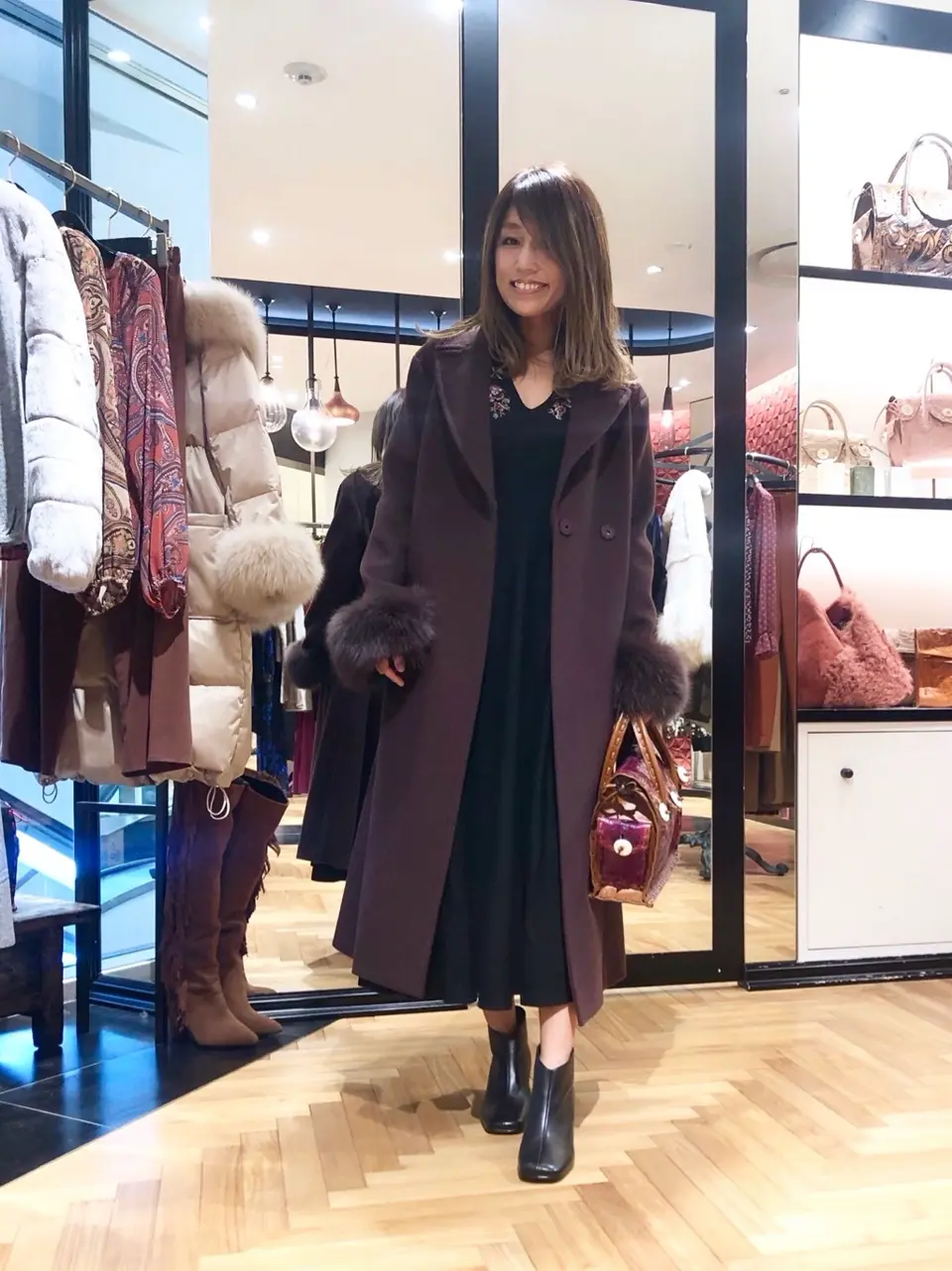 GRACE CONTINENTAL yukimi yonee コーディネート画像