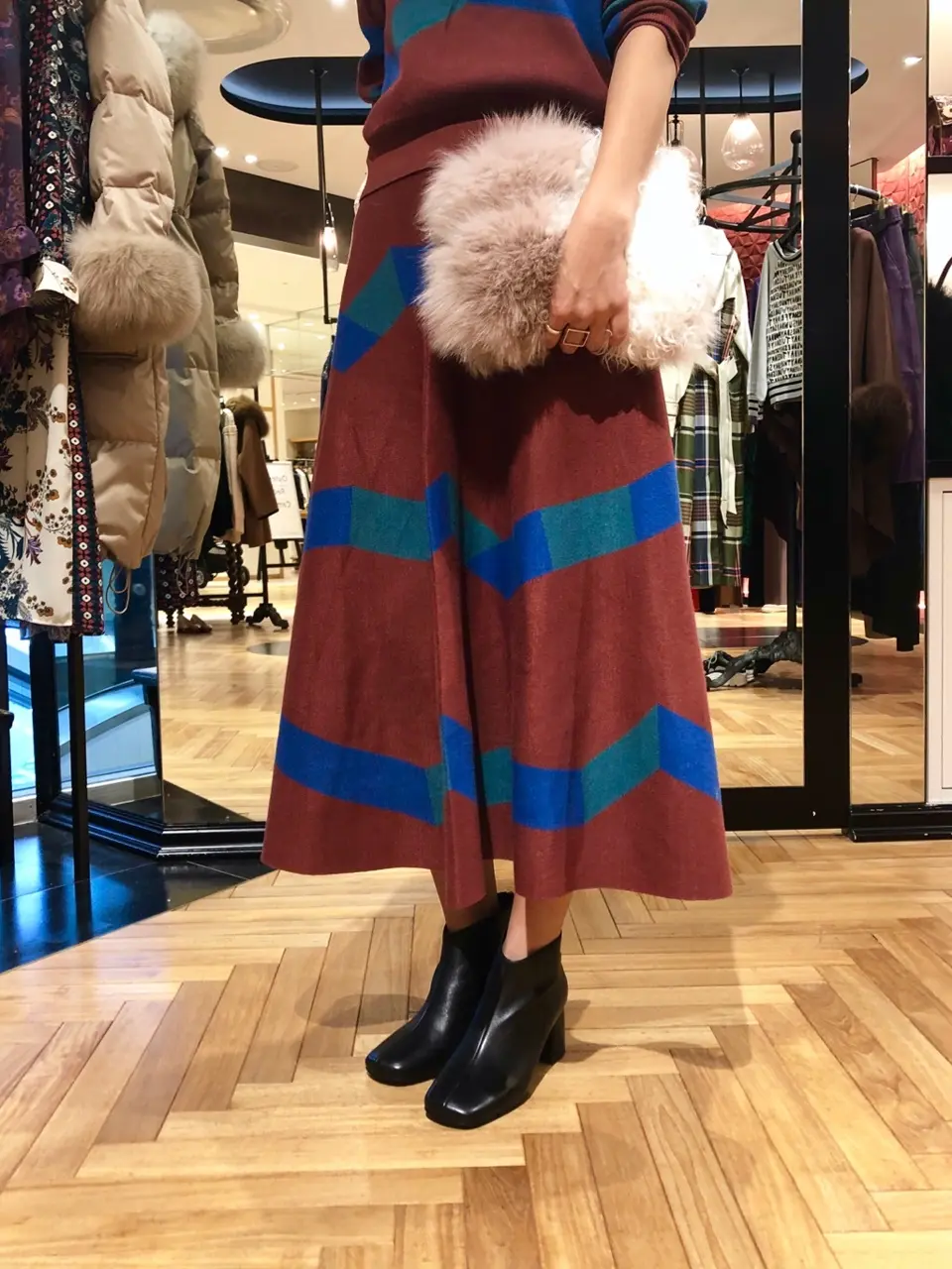 GRACE CONTINENTAL yukimi yonee コーディネート画像