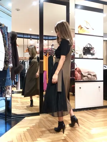 GRACE CONTINENTAL yukimi yonee コーディネート画像