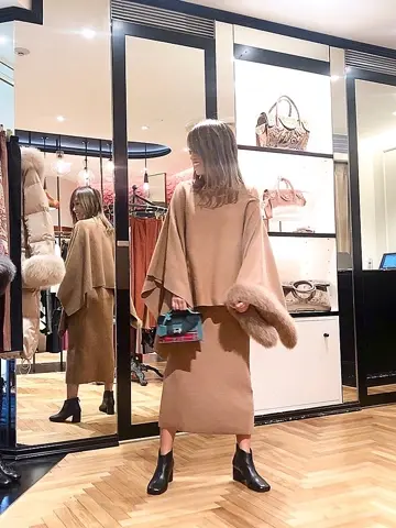 GRACE CONTINENTAL yukimi yonee コーディネート画像