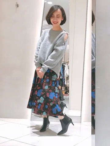 GRACE CONTINENTAL okunaka_desu コーディネート画像