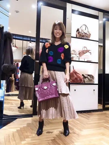 GRACE CONTINENTAL yukimi yonee コーディネート画像