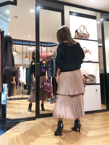 GRACE CONTINENTAL yukimi yonee コーディネート画像