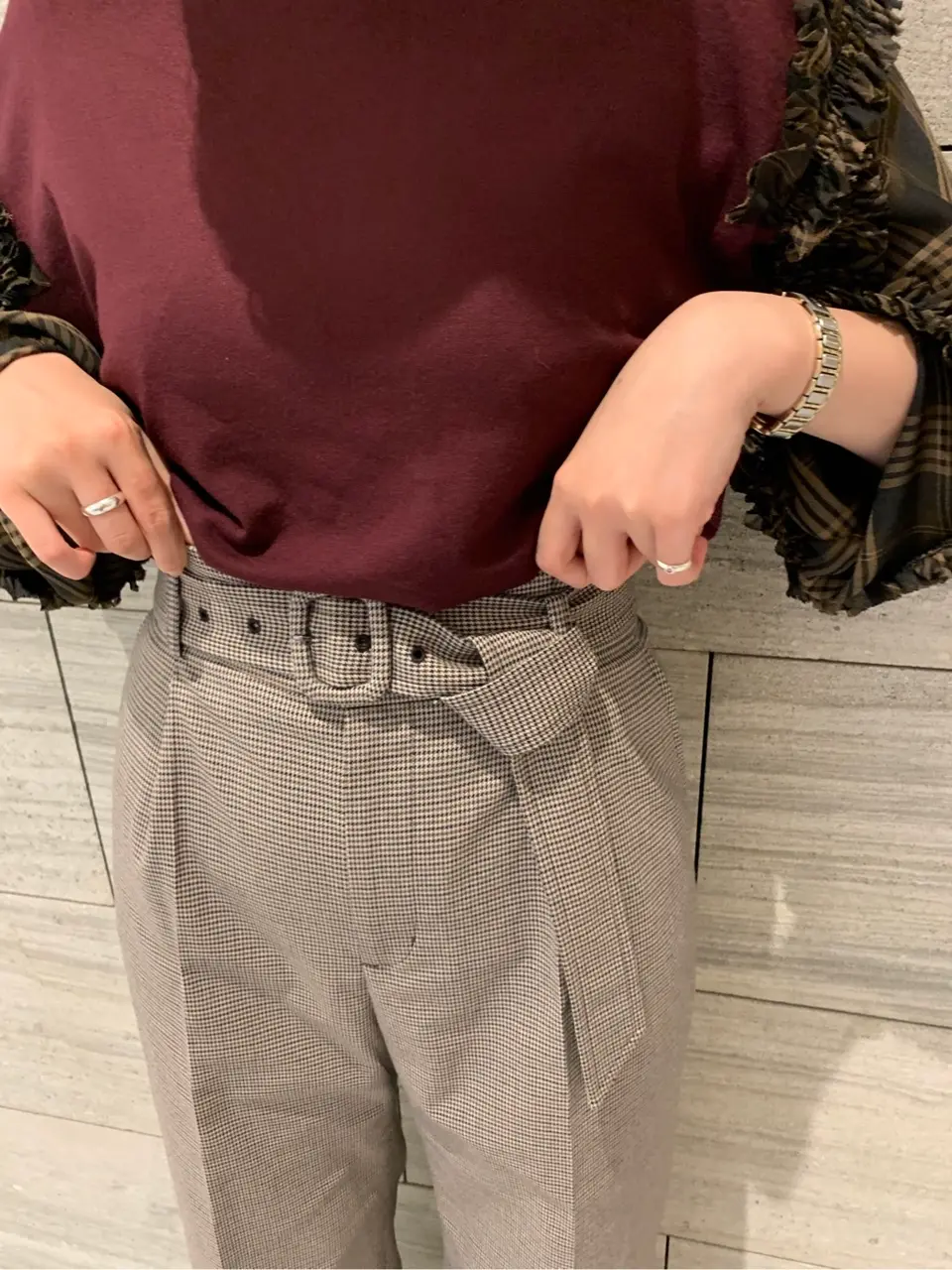 GRACE CONTINENTAL Arichi コーディネート画像