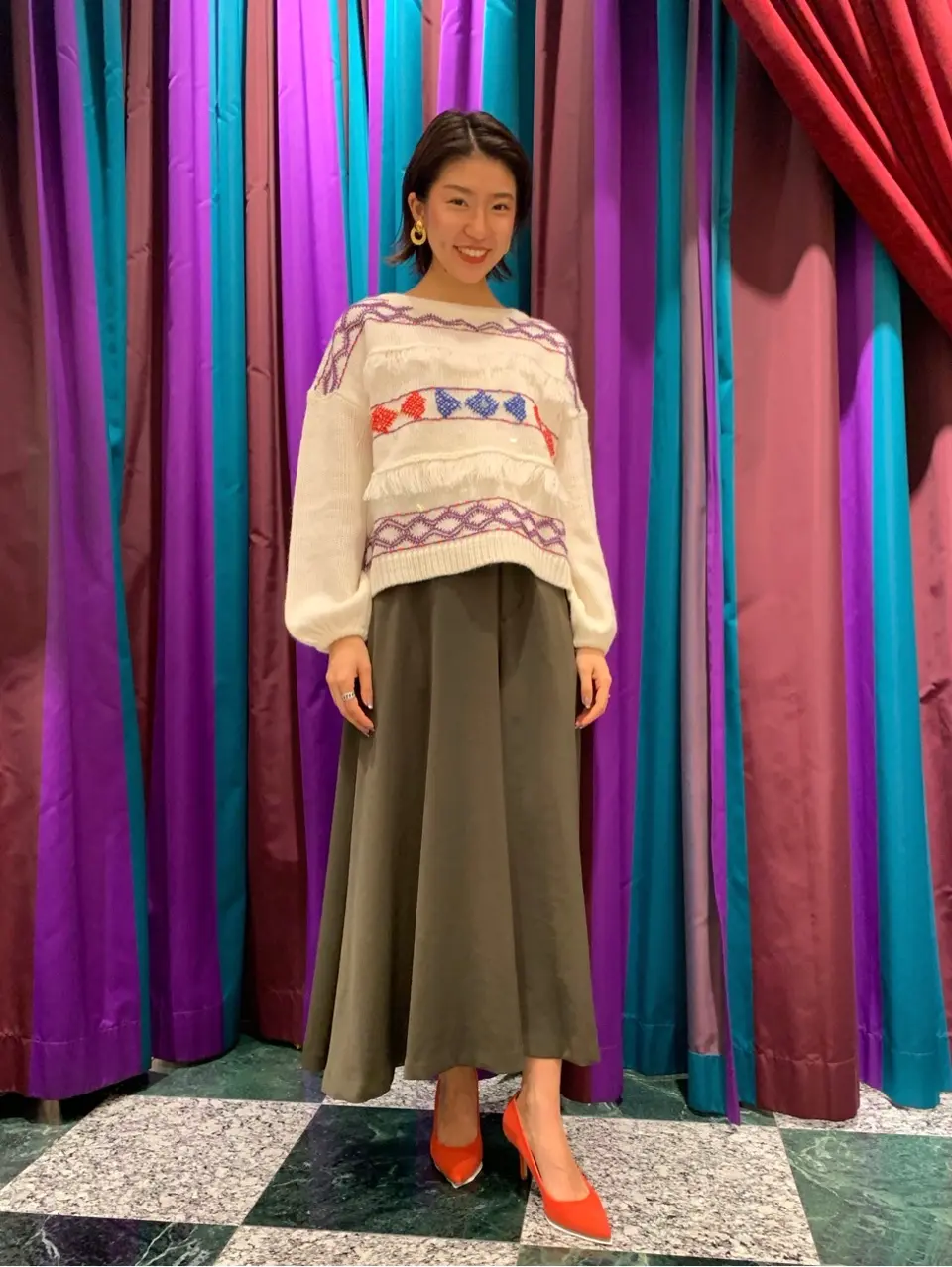 GRACE CONTINENTAL 松岡　晶子 コーディネート画像