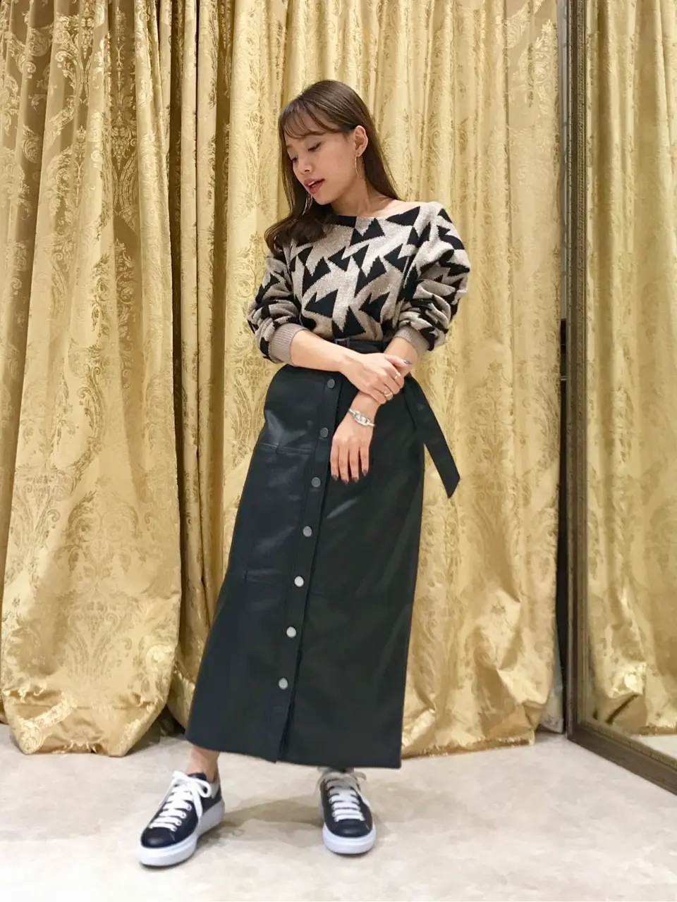 GRACE CONTINENTAL 松﨑　咲良 コーディネート画像