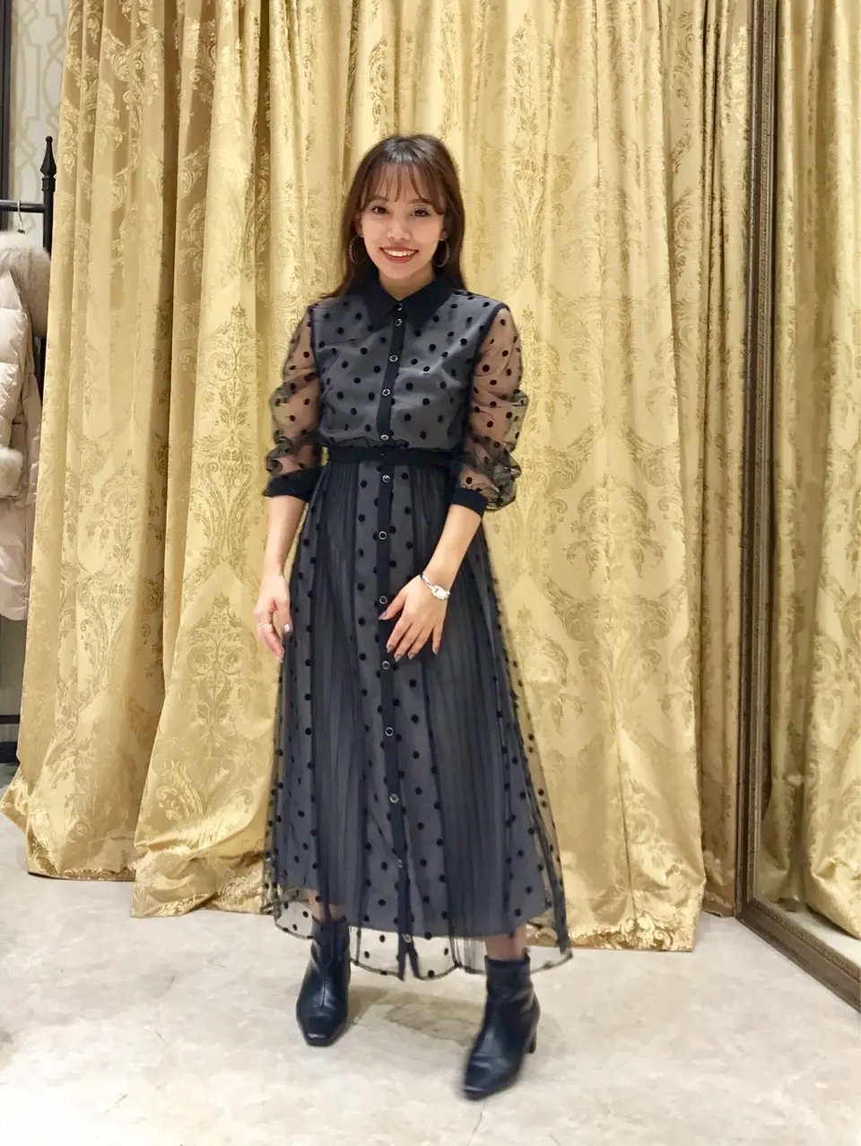 GRACE CONTINENTAL 松﨑　咲良 コーディネート画像