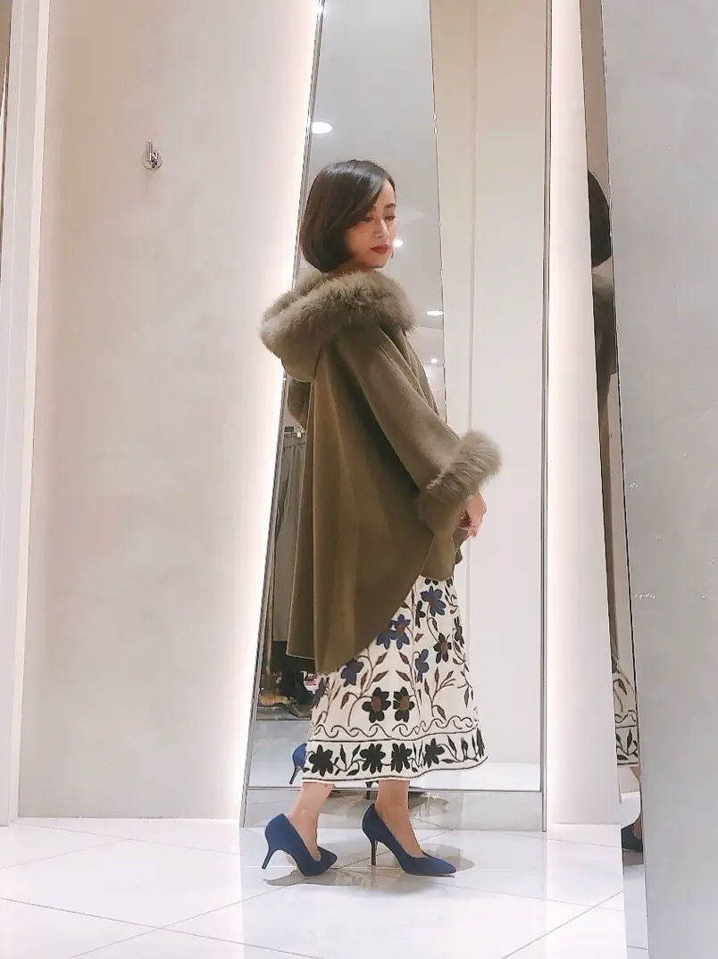 GRACE CONTINENTAL okunaka_desu コーディネート画像