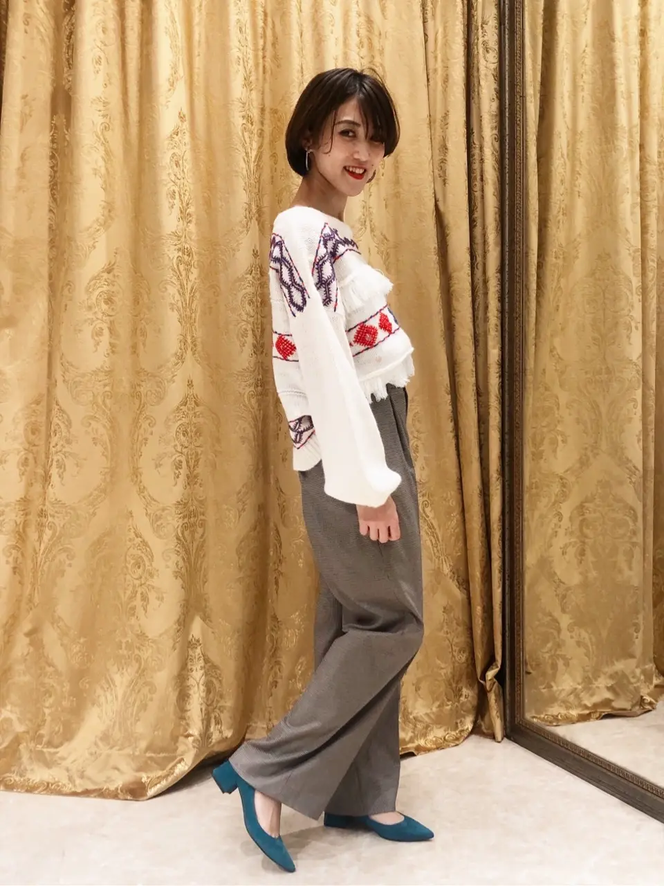 GRACE CONTINENTAL A.FUKUDA コーディネート画像