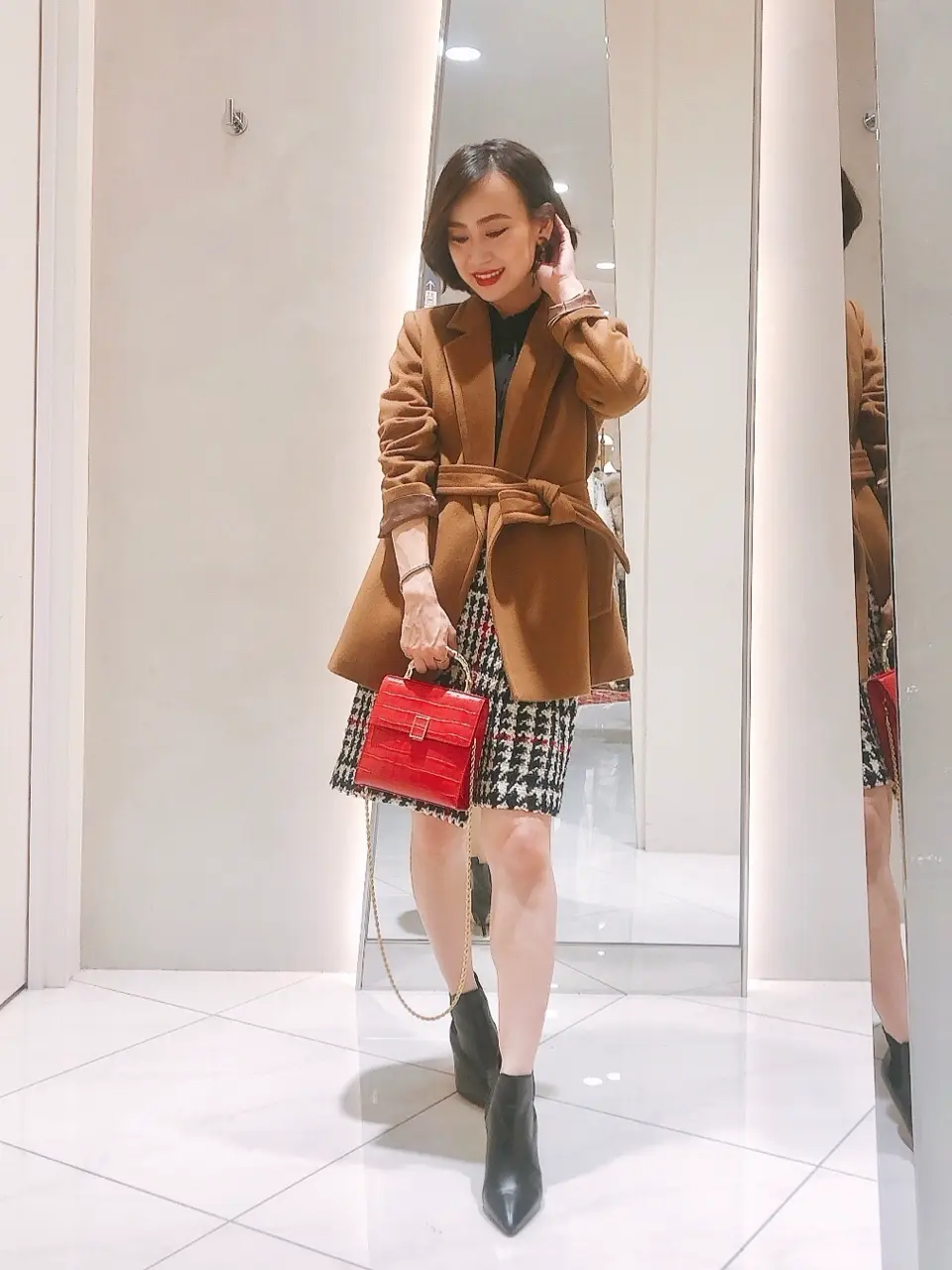 GRACE CONTINENTAL okunaka_desu コーディネート画像