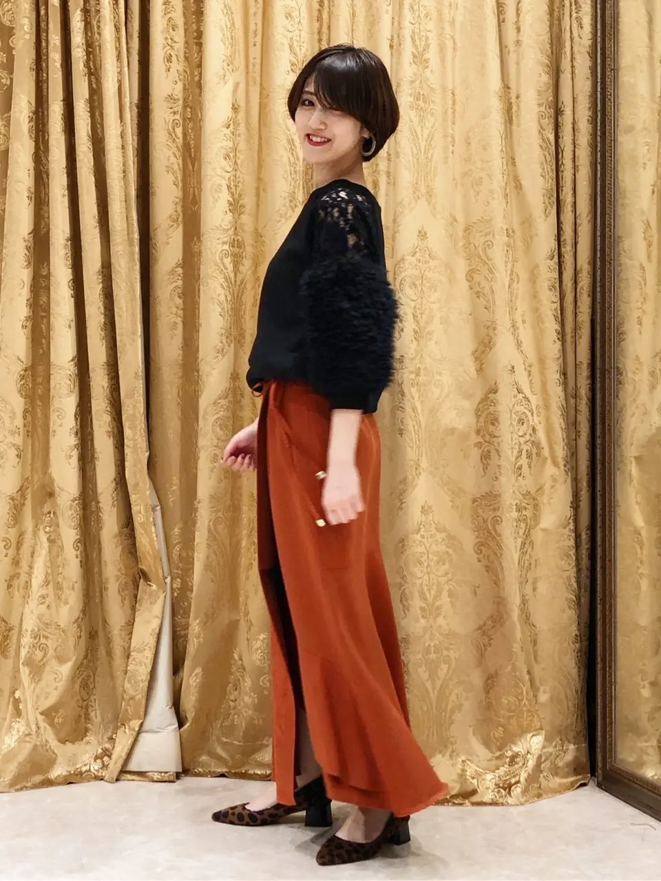 GRACE CONTINENTAL A.FUKUDA コーディネート画像